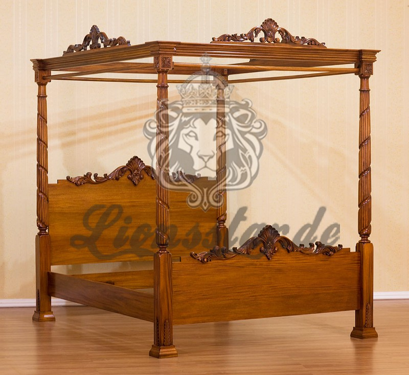 Wood Himmelbett Barock | Lionsstar GmbH