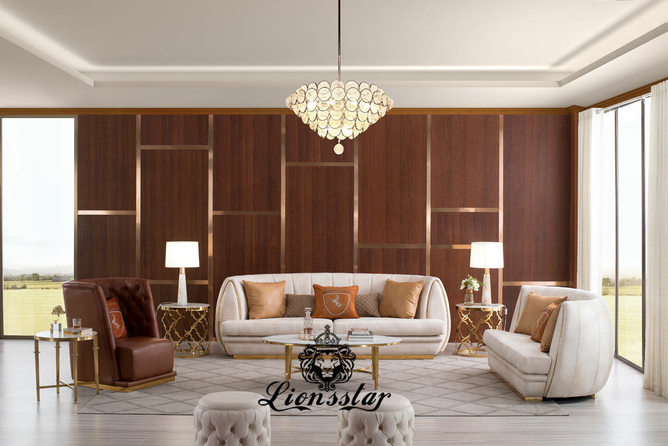 Design Sofaset Klassisch Elegant Lionsstar Gmbh