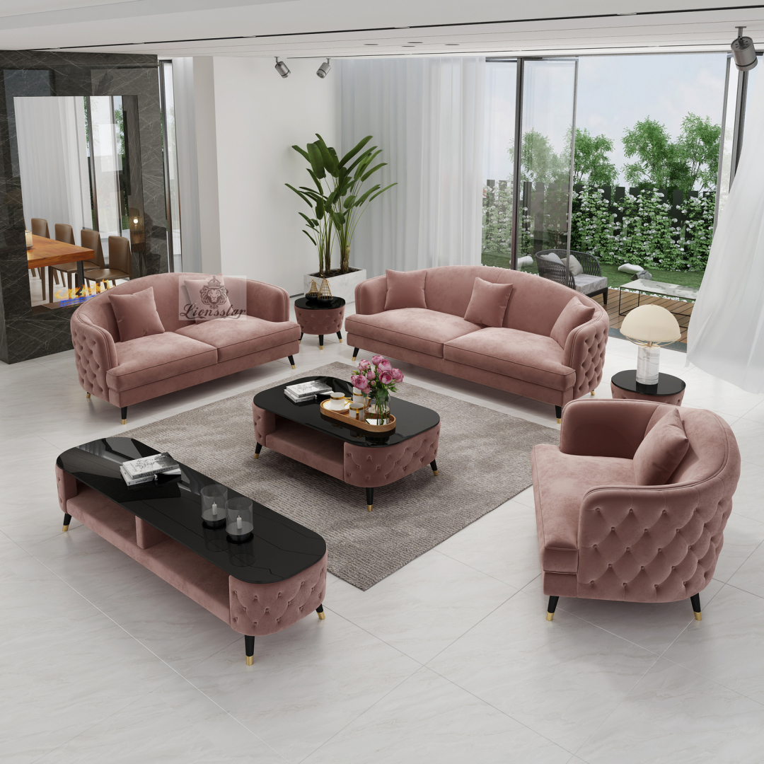 Elegantes Design Sofa Set Aura Klassisch Lionsstar Gmbh