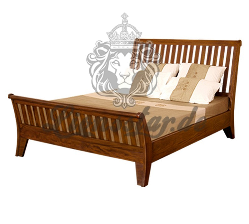 Empire Bett Kolonialstil Teak | Lionsstar GmbH